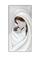 *Obrazek Madonna z Dzieciątkiem Kolorowy DS130/2C, 9x18 @