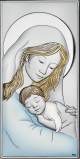 *Obrazek Madonna z Dzieciątkiem KOLOROWY DS58/3C, 11x22 @