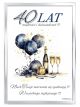 Pamiątka na 40 Urodziny ET105/2, 7x11