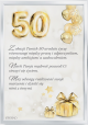Pamiątka na 50 Urodziny ET120/2, 7x11