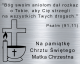 Grawer Pamiątka Chrztu Świętego GR1A, 6x4